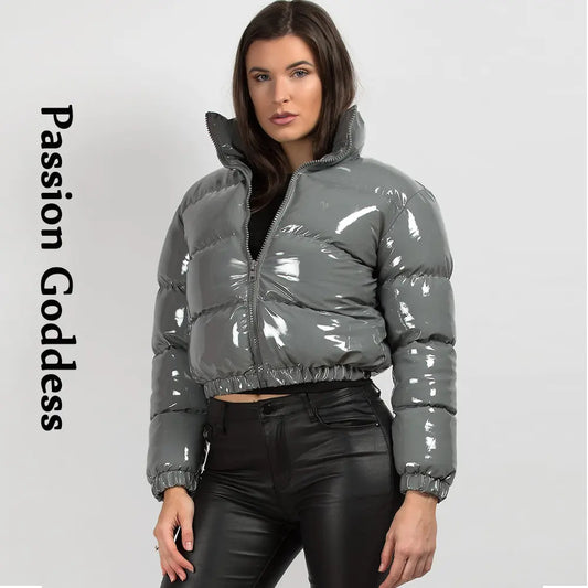 Sharon Leather Winter Jacket