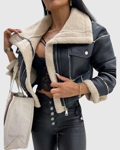 SABRINA™ - STYLISH LEATHER JACKET