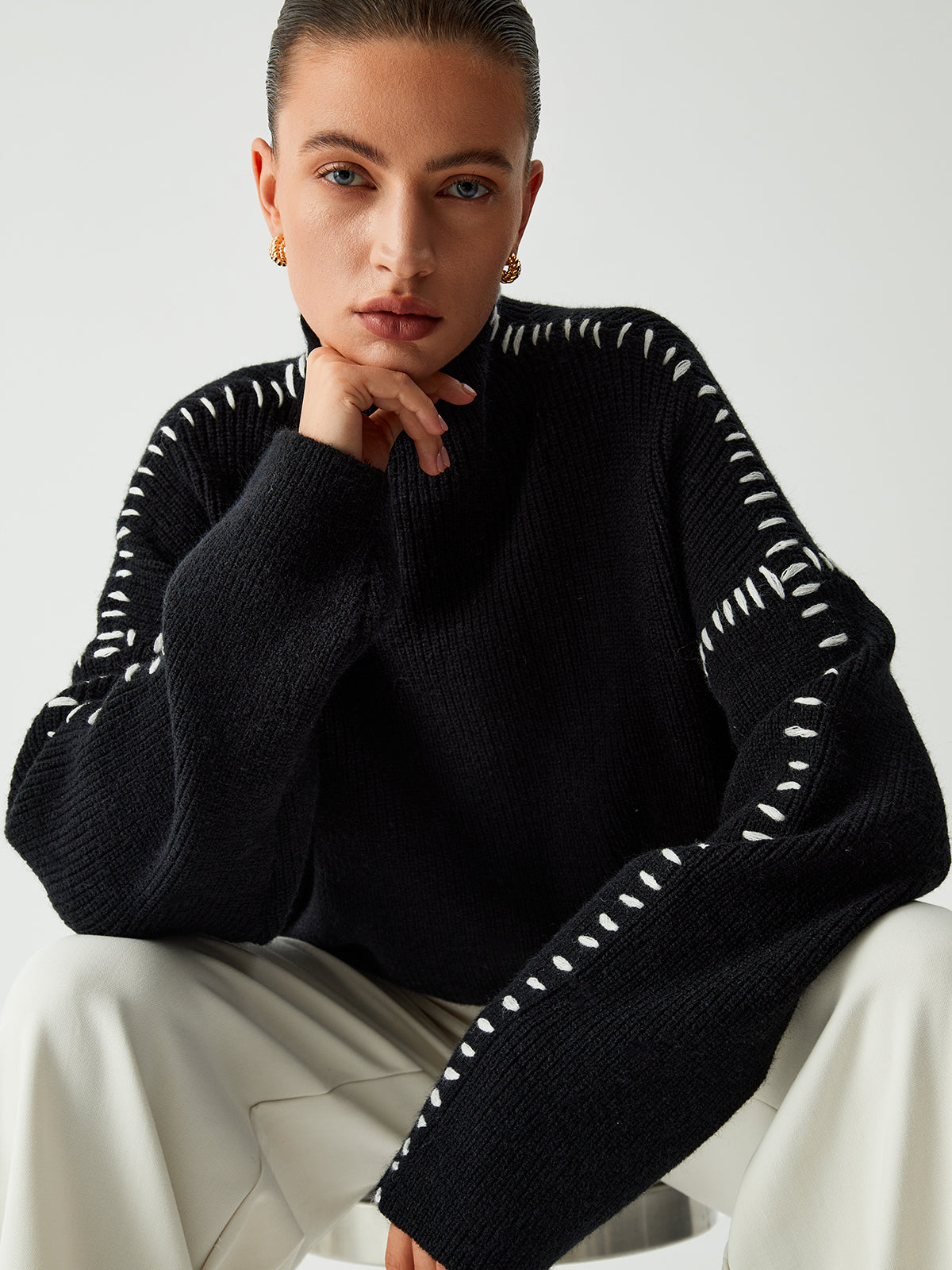 SYDNEY | Patchwork Knit