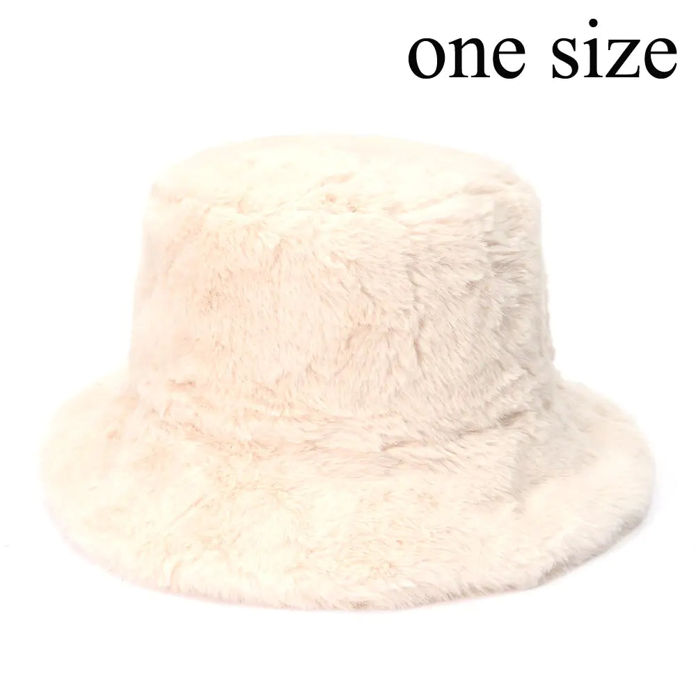 Fiona Winter Fluffy Bucket Hat