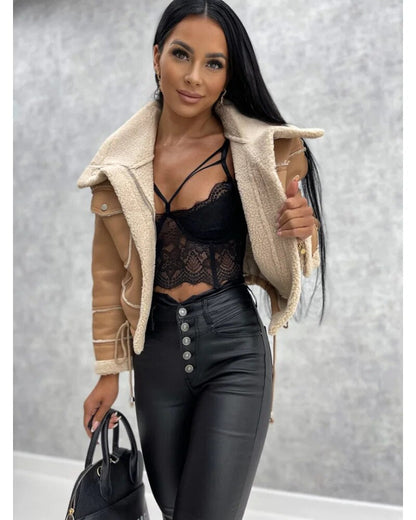 SABRINA™ - STYLISH LEATHER JACKET