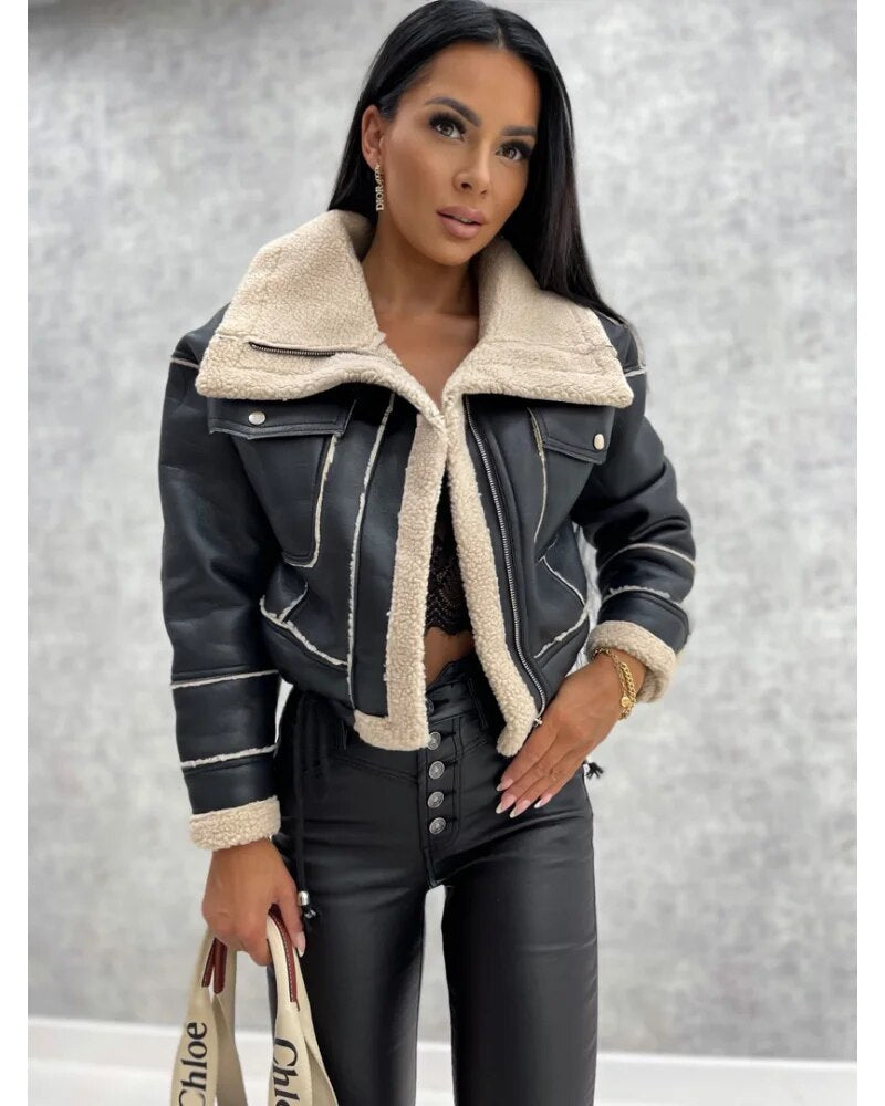 SABRINA™ - STYLISH LEATHER JACKET