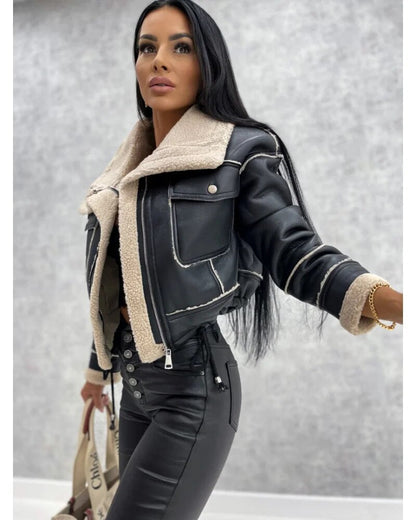 SABRINA™ - STYLISH LEATHER JACKET