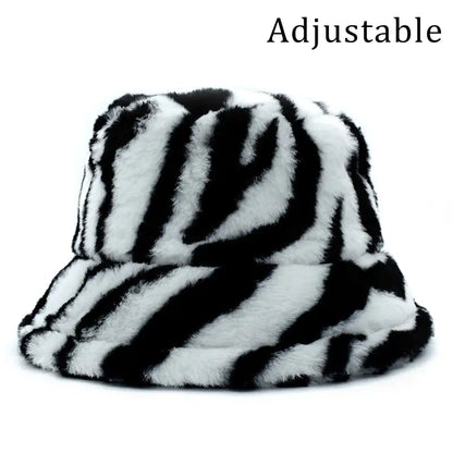 Fiona Winter Fluffy Bucket Hat