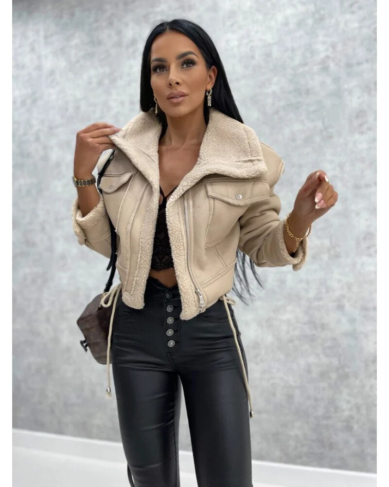 SABRINA™ - STYLISH LEATHER JACKET