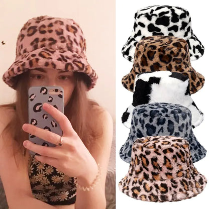 Fiona Winter Fluffy Bucket Hat