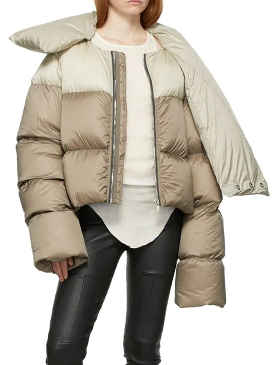 Ponnia Winter Padded Scarf Coat